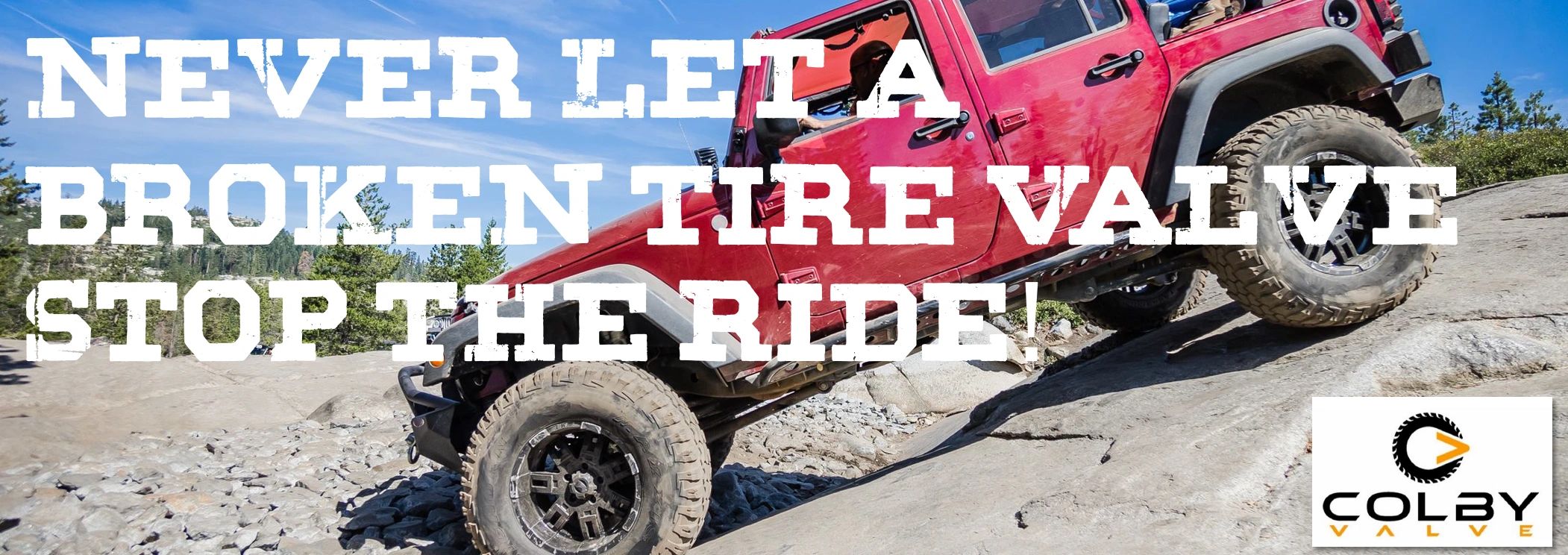 Never Let A Broken Tire Valve Stop The Ride!